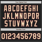 Custom Black Cream-Crimson Authentic Two Tone Baseball Jersey