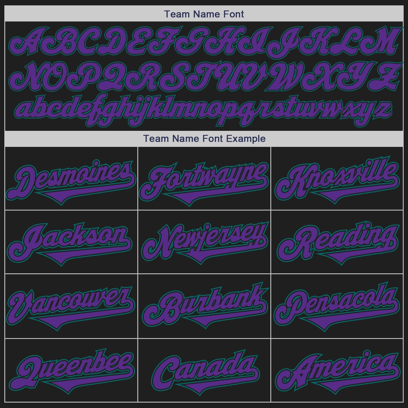 Custom Black Purple-Teal Authentic Two Tone Baseball Jersey