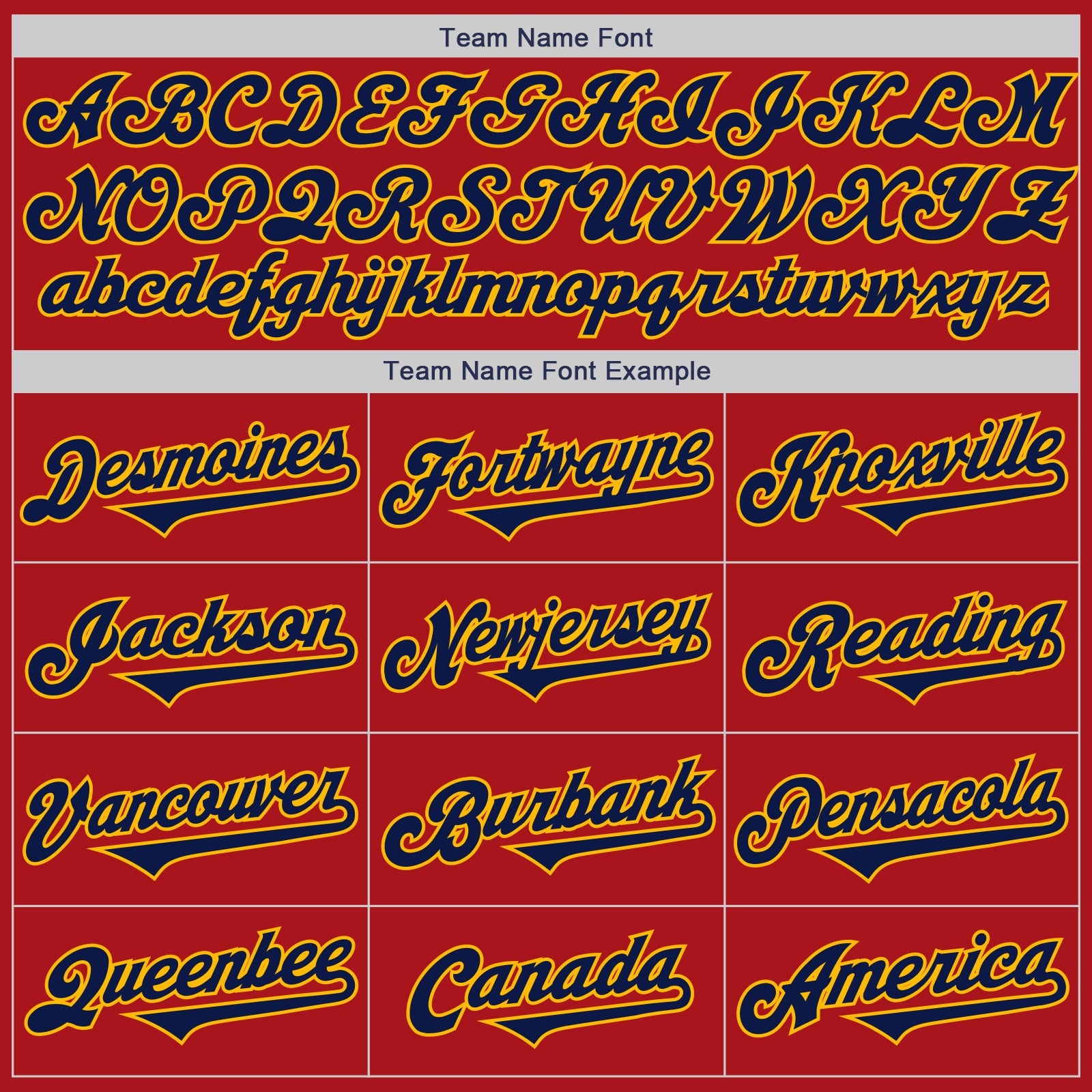 Custom Red Navy-Gold Authentic Two Tone Baseball Jersey