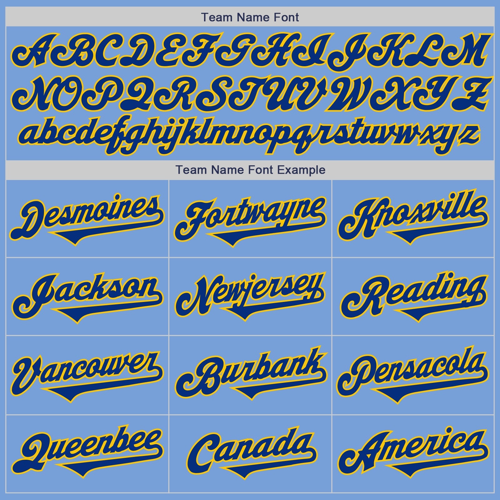 Custom Light Blue Royal-Yellow Authentic Two Tone Baseball Jersey