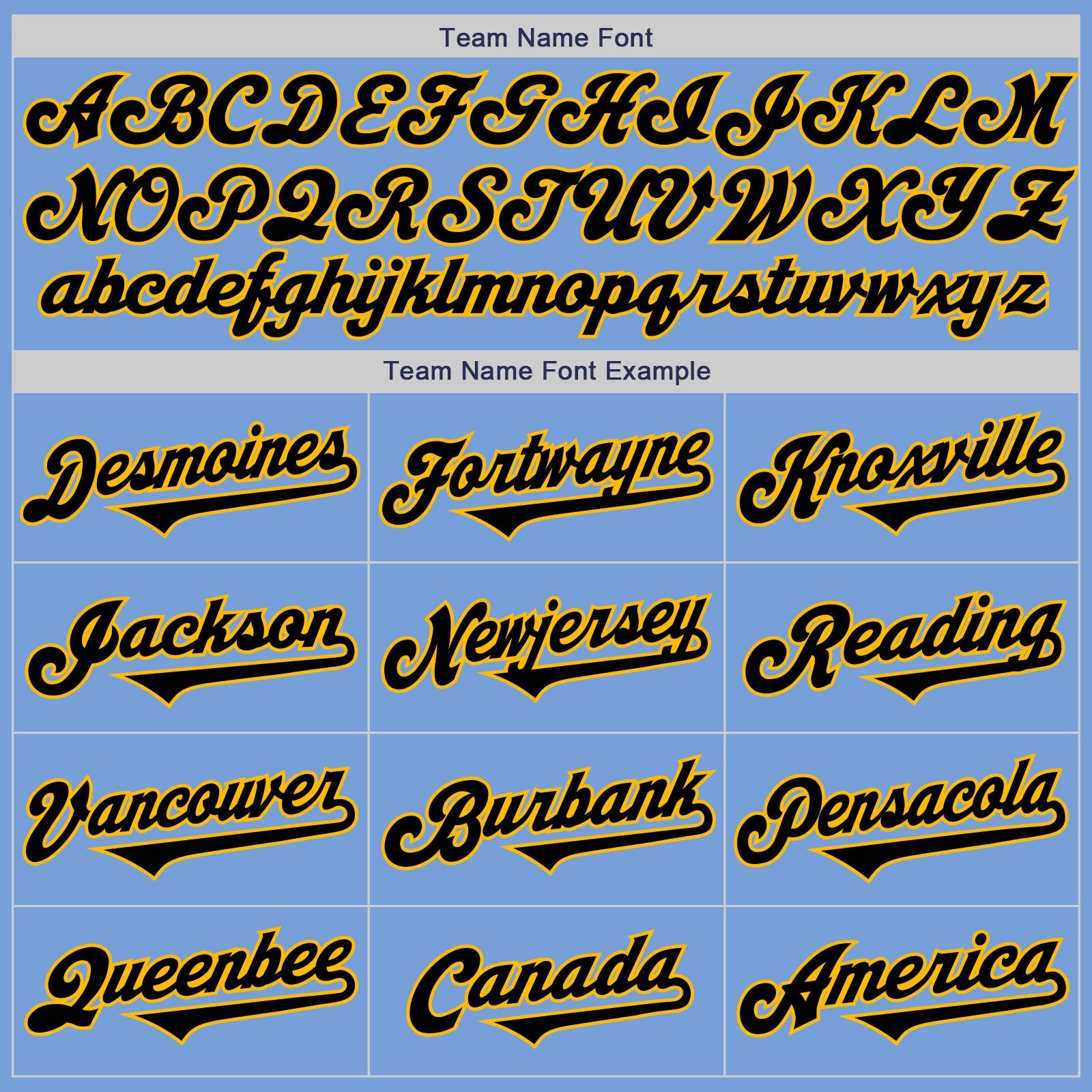 Custom Light Blue Black-Gold Authentic Two Tone Baseball Jersey