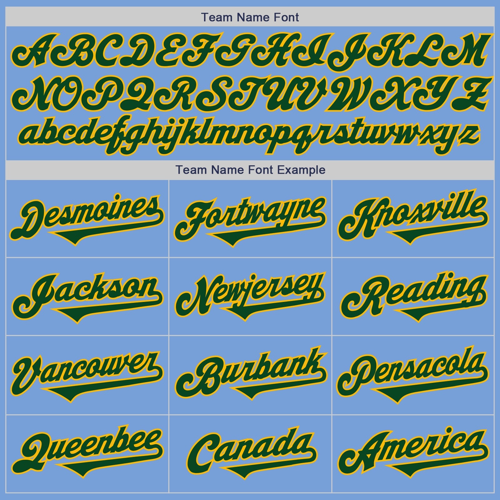 Custom Light Blue Green-Gold Authentic Two Tone Baseball Jersey