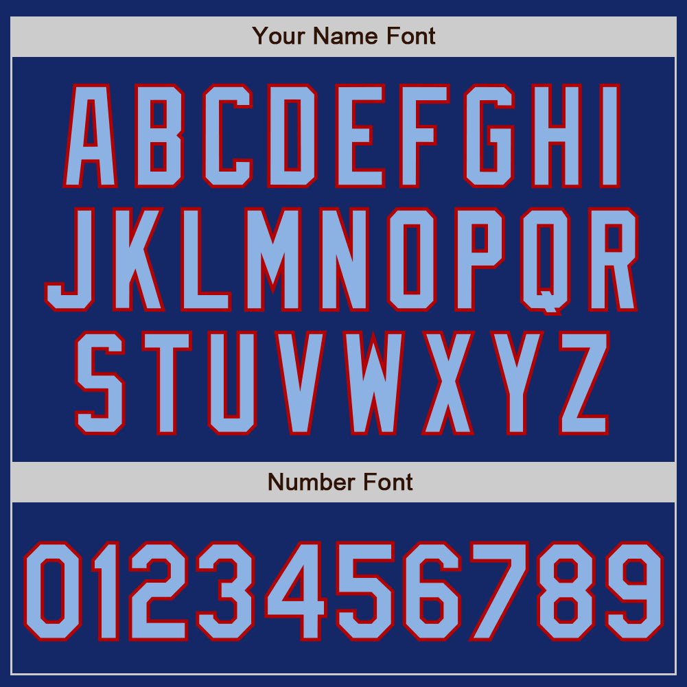 Custom Royal Light Blue-Gold Authentic Two Tone Baseball Jersey