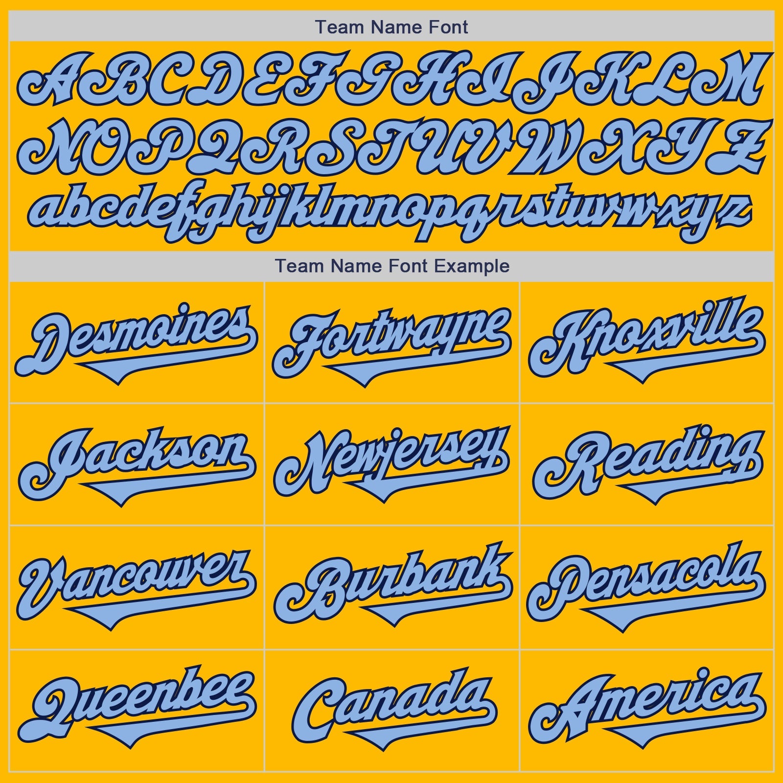 Custom Gold Light Blue-Navy Authentic Two Tone Baseball Jersey