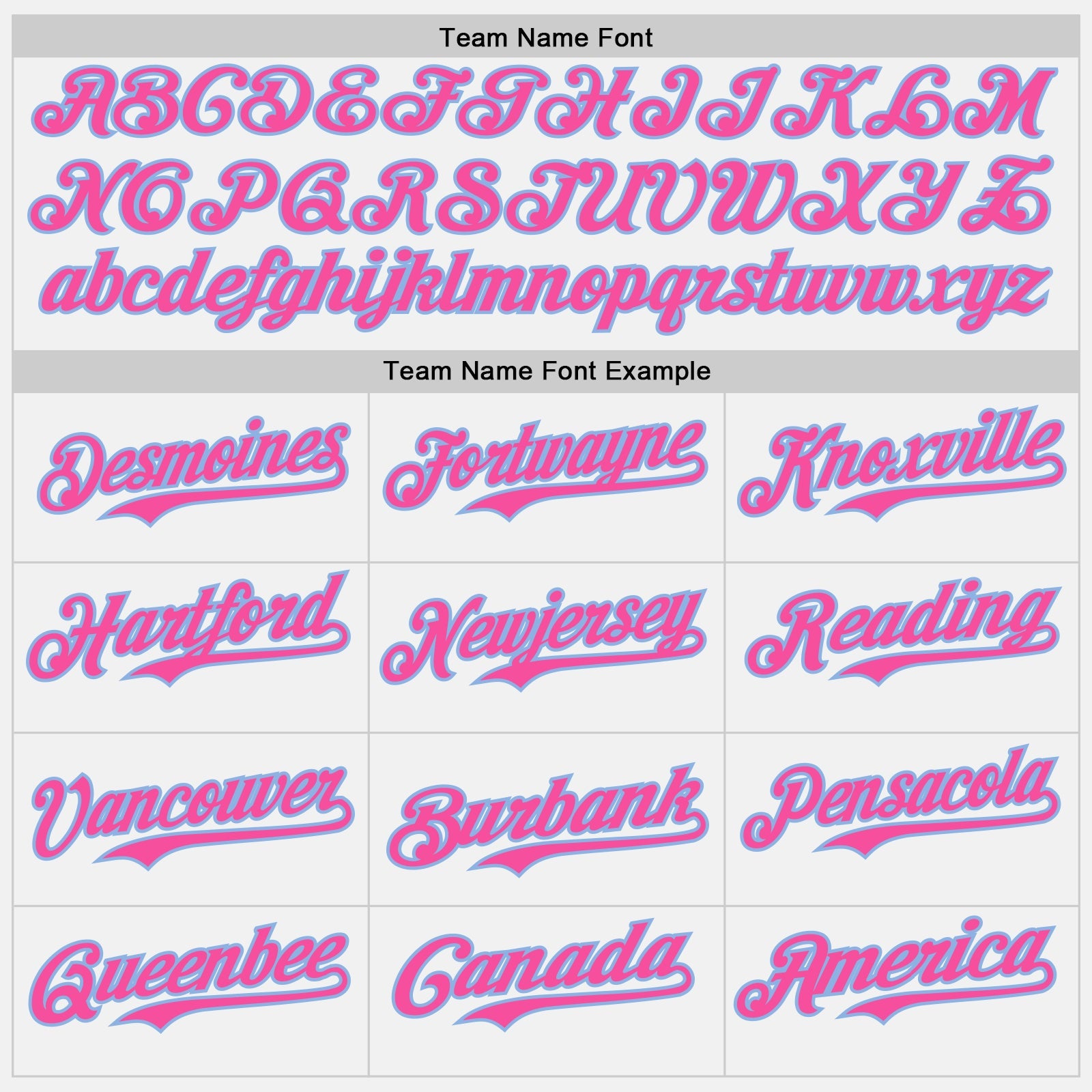 Custom White Pink Pinstripe Light Blue Authentic Two Tone Baseball Jersey