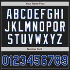 Custom Black Royal Pinstripe White Authentic Two Tone Baseball Jersey