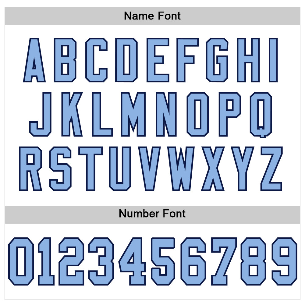 Custom White Light Blue-Navy Mesh Authentic Football Jersey