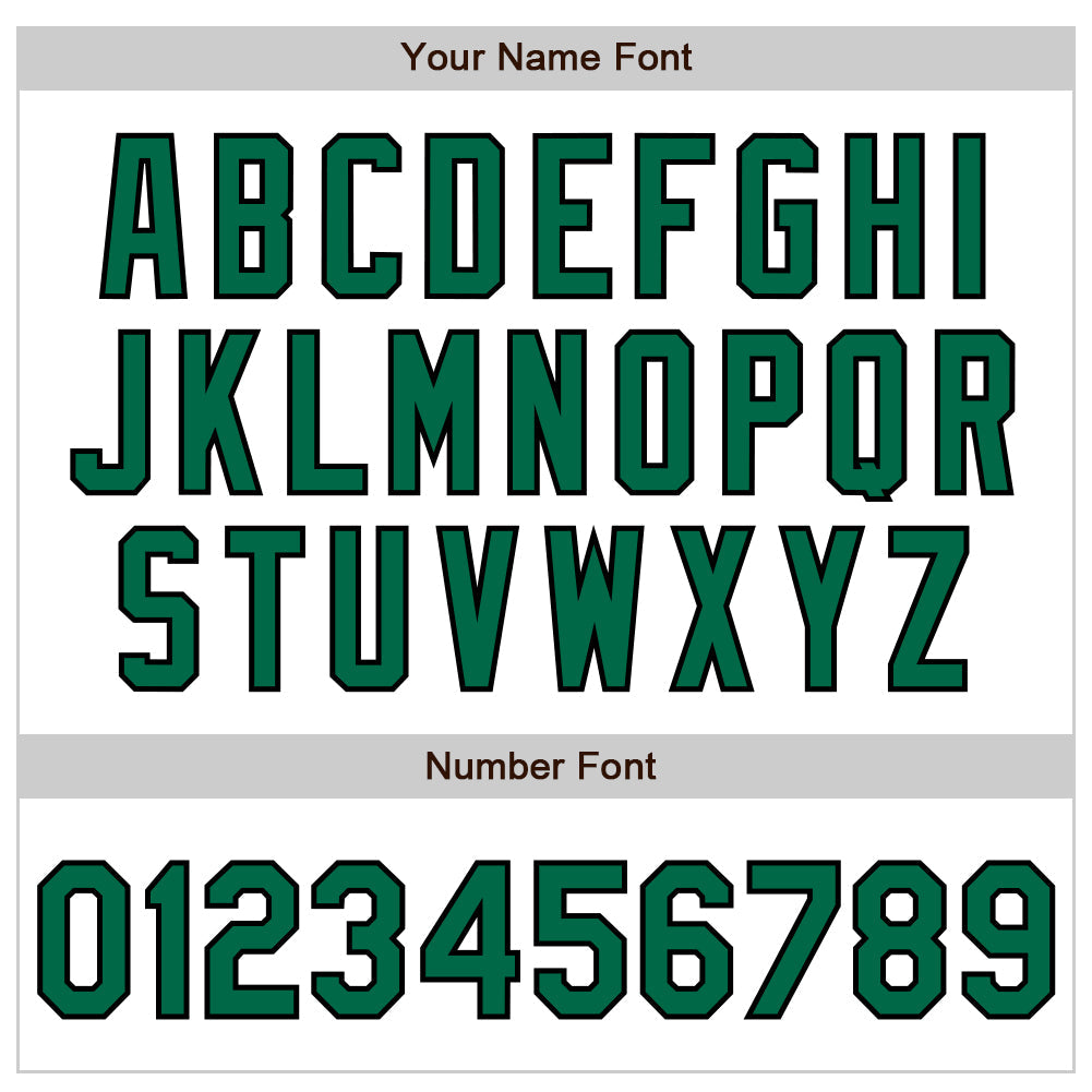 Custom White Kelly Green-Black Authentic Baseball Jersey