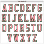 Custom White Medium Pink-Green Authentic Baseball Jersey