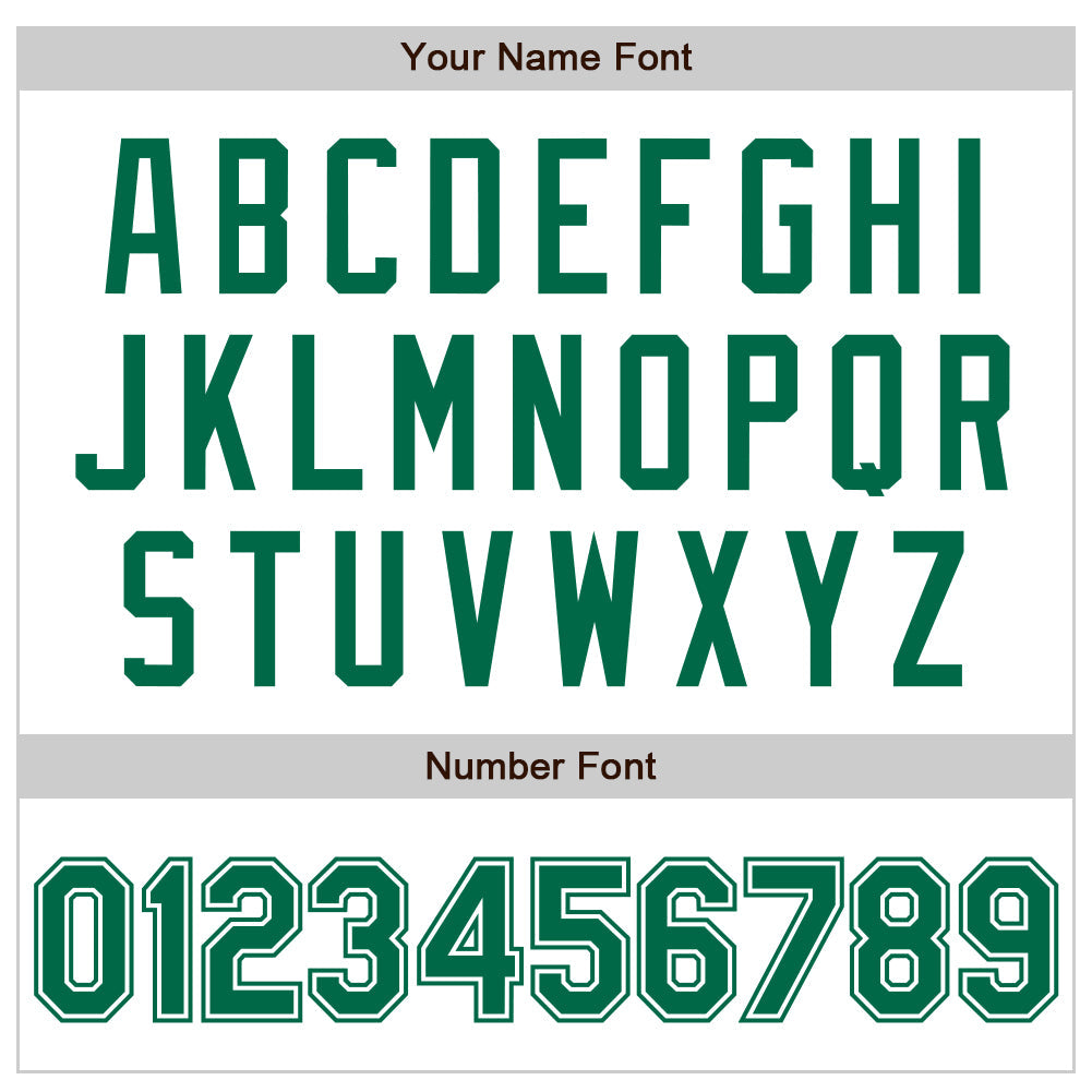 Custom White Kelly Green Authentic Baseball Jersey