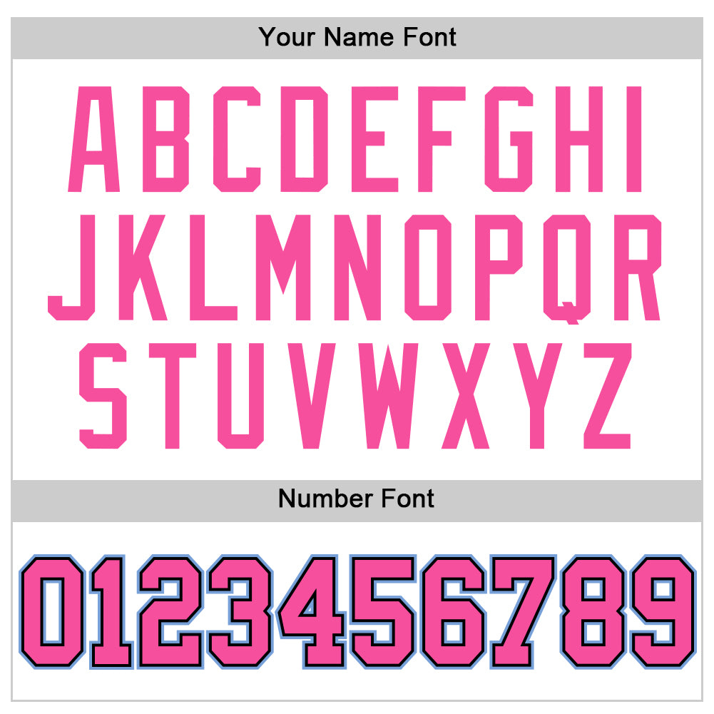 Custom White Black Pinstripe Pink-Light Blue Authentic Basketball Jersey