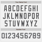 Custom White Steel Gray-Gray Authentic Baseball Jersey