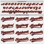 Custom Stitched White Navy-Orange Baseball Pullover Sweatshirt Hoodie