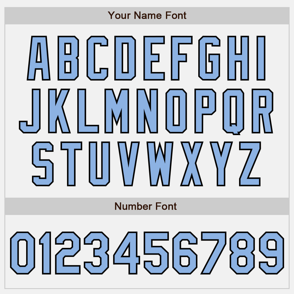 Custom Stitched White Light Blue-Black Baseball Pullover Sweatshirt Hoodie