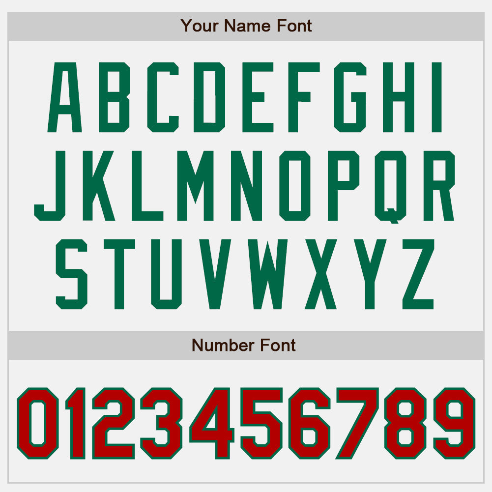 Custom Stitched White Red-Kelly Green Baseball Pullover Sweatshirt Hoodie