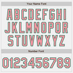 Custom Stitched White Medium Pink-Kelly Green Baseball Pullover Sweatshirt Hoodie